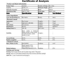 Alternative view of Adrafinil Powder