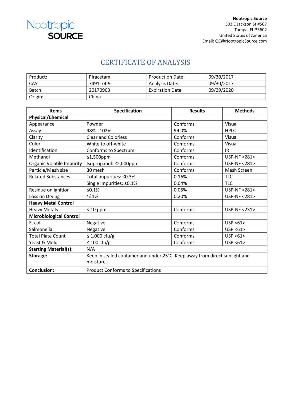 Piracetam Powder - Image 2